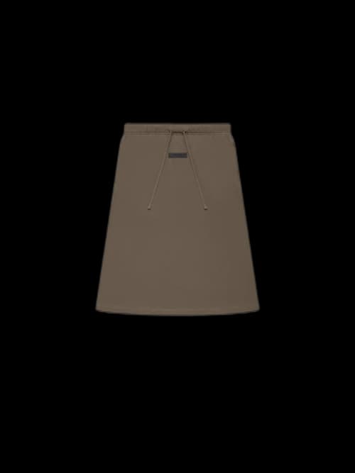 Fear of God Essentials Women's French Terry Skirt Wood