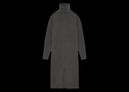 Fear of God Essentials Women's Fullzip Cardigan Ink