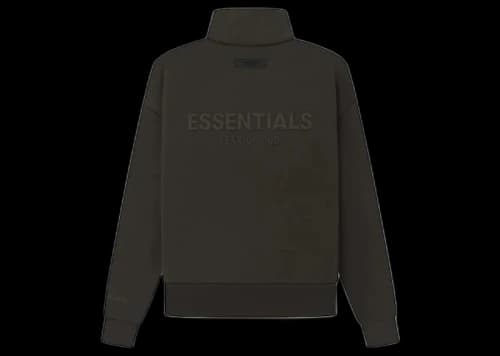 Fear of God Essentials Women's Fullzip Jacket (SS23) Off Black