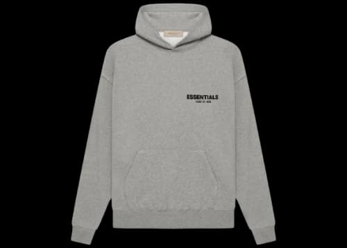 Fear of God Essentials Women's Hoodie (SS22) Dark Oatmeal