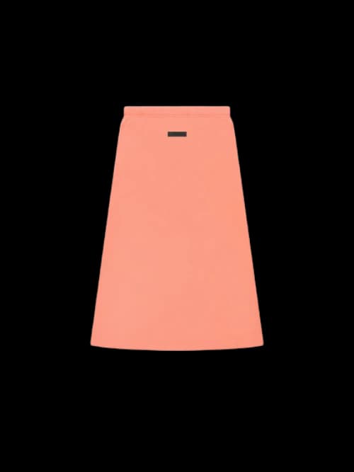 Fear of God Essentials Women's Jersey Long Skirt Coral