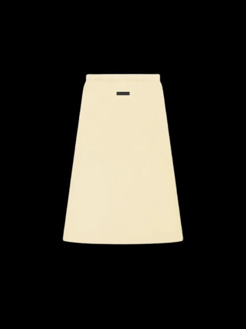 Fear of God Essentials Women's Jersey Long Skirt Egg Shell