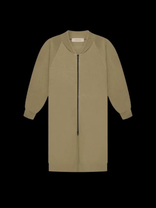 Fear of God Essentials Women's Long Cardigan Oak