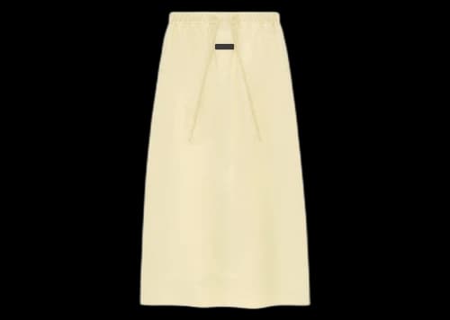 Fear of God Essentials Women's Long Skirt Garden Yellow