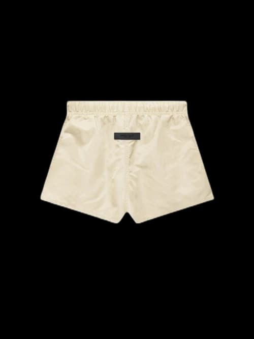 Fear of God Essentials Women's Nylon Running Shorts Egg Shell