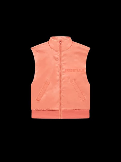 Fear of God Essentials Women's Nylon Running Vest Coral