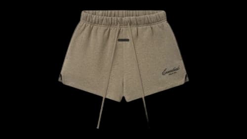 Fear of God Essentials Womens Running Sweatshort Homestead Heather