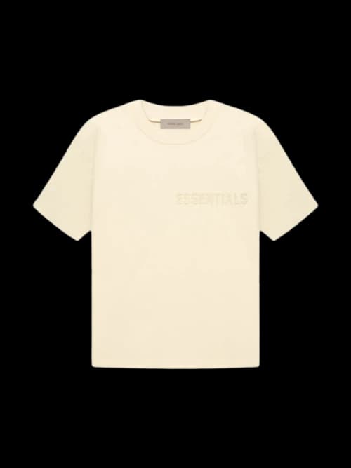 Fear of God Essentials Women's S/S T-shirt Egg Shell