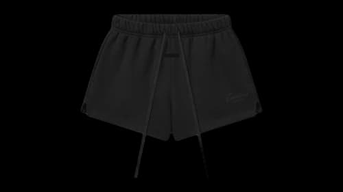 Fear of God Essentials Womens Signature Running Sweatshort Vintage Black