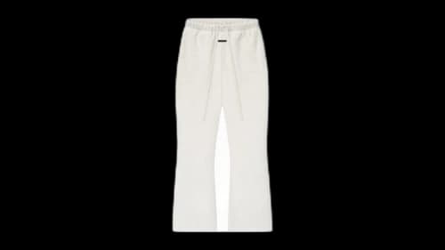Fear of God Essentials Womens Signature Classic Flare Sweatpant (SS26) Oatmeal Heather