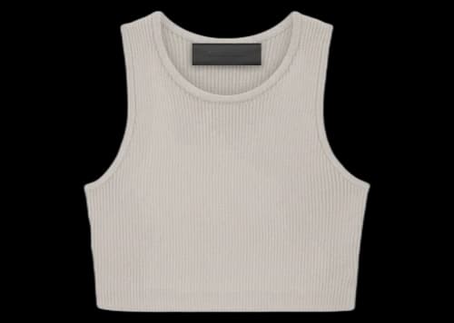 Fear of God Essentials Women's Sport Tank Silver Cloud