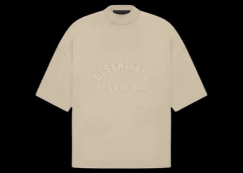 Fear of God Essentials Womens SS Tee Dusty Beige