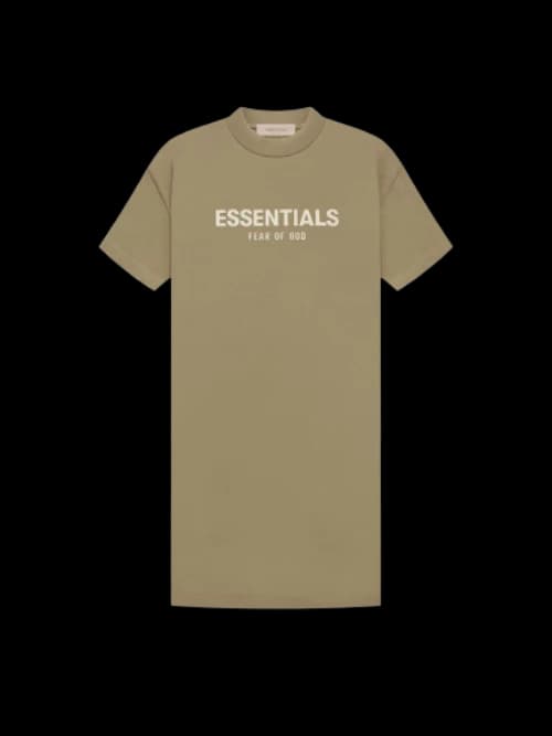 Fear of God Essentials Women's T-shirt Dress Oak