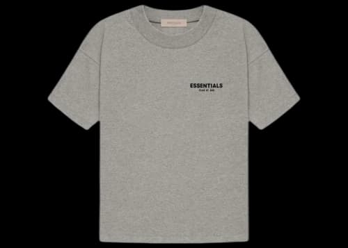 Fear of God Essentials Women's T-shirt (SS22) Dark Oatmeal