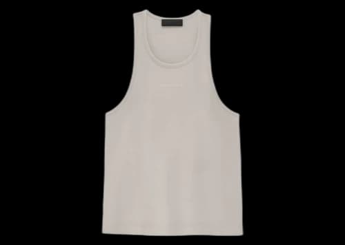 Fear of God Essentials Womens Tanktop Silver Cloud