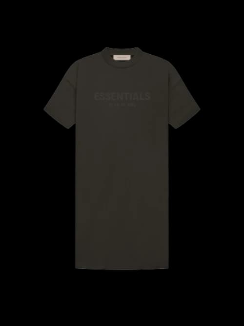 Fear of God Essentials Women's Tee Dress Off Black