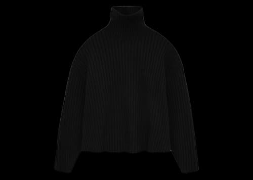 Fear of God Essentials Women's Turtleneck Jet Black