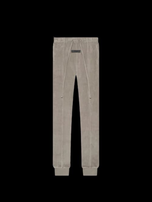 Fear of God Essentials Women's Velour Pant Desert Taupe