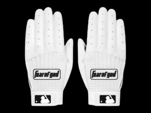 Fear of God Essentials x Franklin Sports Gloves White