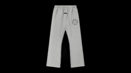 Fear of God Essentials x NBA Barkley Hendricks Flare Sweatpant Concrete Heather