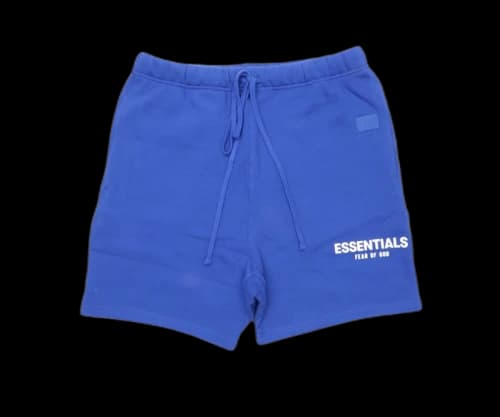 Fear of God Essentials x TMC Crenshaw Shorts Blue/White