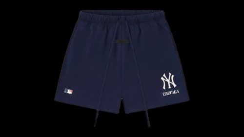 Fear of God Essentials Yankees Classic Sweatshort Midnight Navy