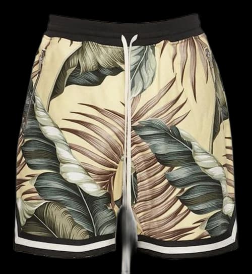 FEAR OF GOD Floral Jungle Gurl Drop Shorts Floral/Cream