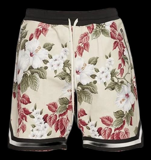 FEAR OF GOD Floral Jungle Gurl Drop Shorts Floral/Natural