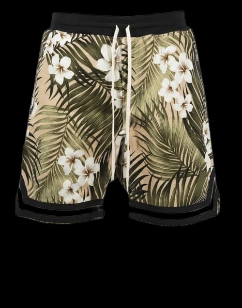 FEAR OF GOD Floral Jungle Gurl Drop Shorts Green/Floral