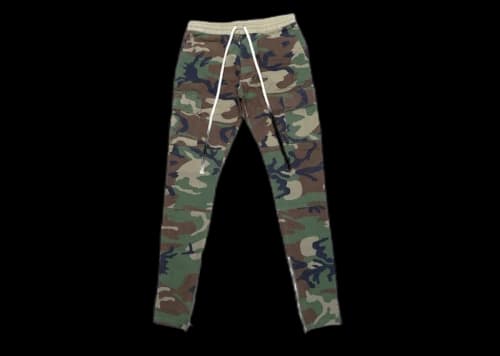 FEAR OF GOD FOG Camouflage Drawstring Cargo Pants Camo