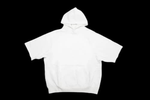 FEAR OF GOD FOG Essentials Cutoff Sleeve Pullover Hoodie White