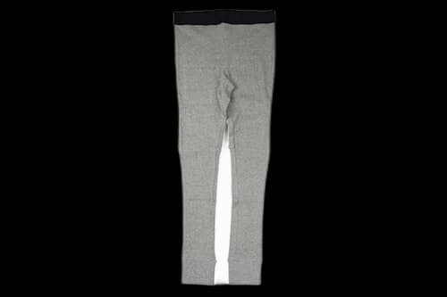 FEAR OF GOD FOG Essentials Thermal Waffle Knit Leggings Grey