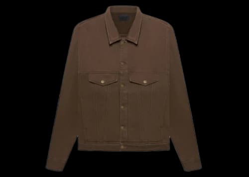 Fear of God French Terry Trucker Jacket Mocha