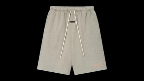 Fear of God Heavy Jersey 90s Sweatshort Washed Seal Heather