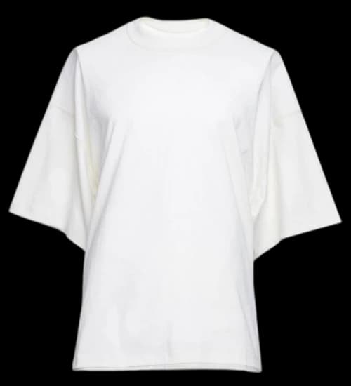 FEAR OF GOD Heavy Jersey Inside Out Tee White