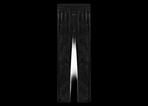 Fear of God Leather Track Pant Black