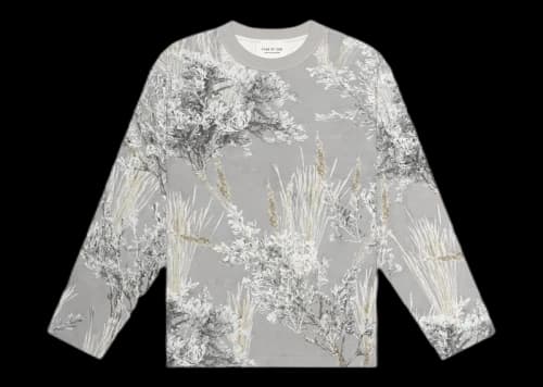 FEAR OF GOD Long Sleeve T-Shirt Prairie Ghost Camo