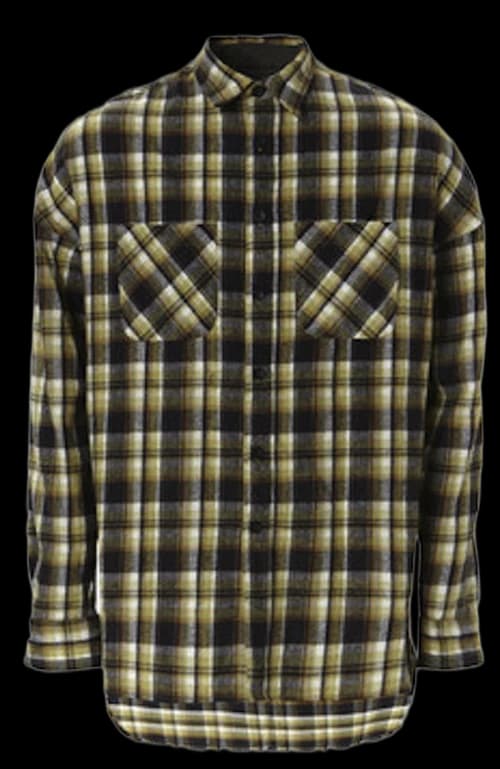FEAR OF GOD Longsleeve Flannel Brown