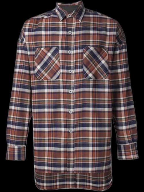 FEAR OF GOD Longsleeve Flannel Red