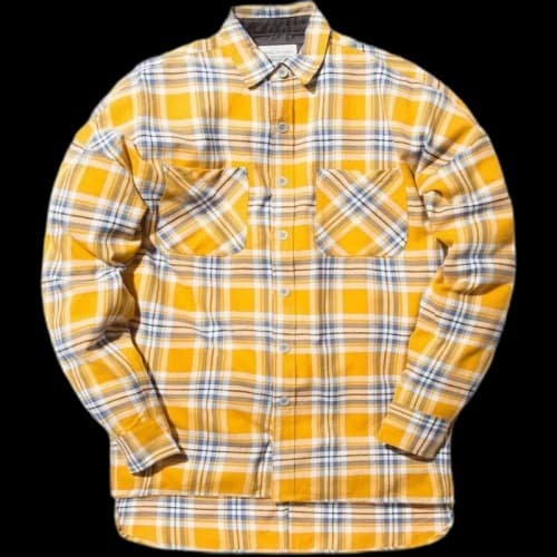 FEAR OF GOD Longsleeve Flannel Yellow