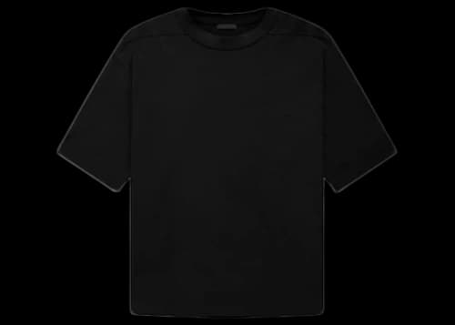 Fear of God Luxury Loungewear 3/4 Sleeve T-shirt Black