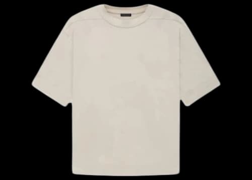 Fear of God Luxury Loungewear 3/4 Sleeve T-shirt Cement