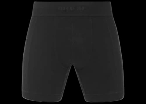 Fear of God Luxury Loungewear Boxer Brief (2 Pack) Black
