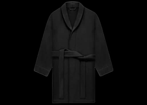 Fear of God Luxury Loungewear Waffle Knit Robe Cement