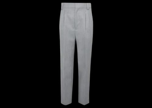 Fear of God Mr. Porter Exclusive Straight-Leg Pleated Wool Suit Trousers Gray