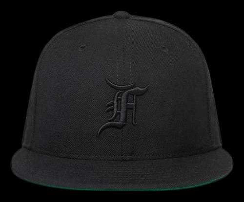 FEAR OF GOD New Era Fitted Cap Hat Matte Black