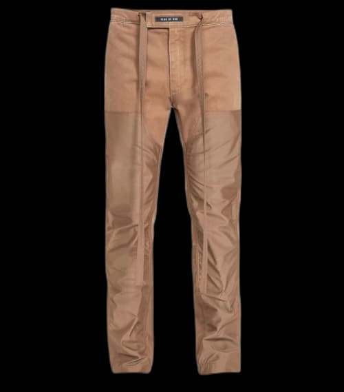 FEAR OF GOD Nylon Canvas Double Front Work Pants Rust