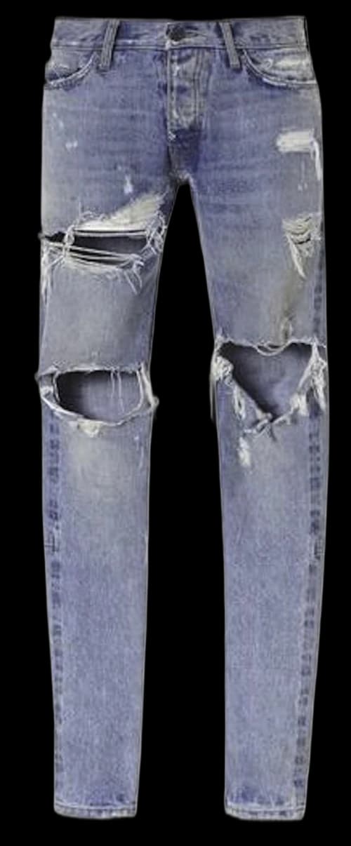 FEAR OF GOD Original Batch Vintage Indigo Selvedge Denim Jeans Indigo
