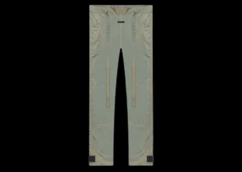 Fear of God Relaxed Nylon Pant Green Iridescent