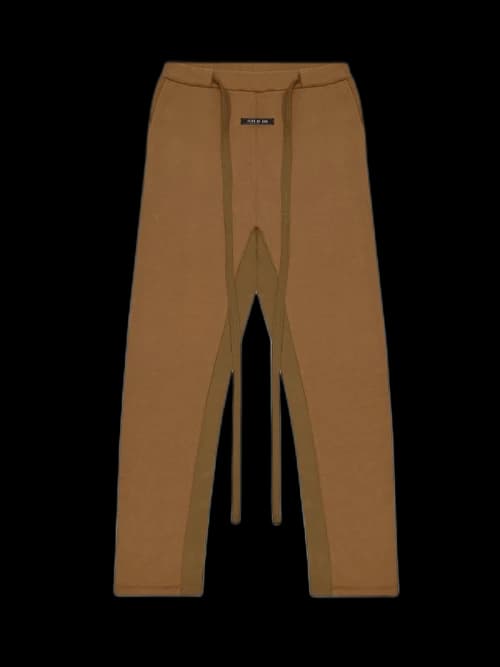 FEAR OF GOD Relaxed Nylon Trimmed Sweatpants Tan/Beige